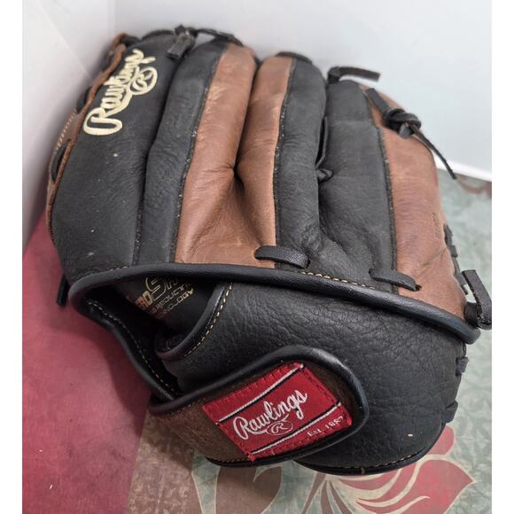 Rawlings RBG36BTN 13 1/2 Inch Basket Web Baseball Glove Left Hand Throw - Picture 2 of 9